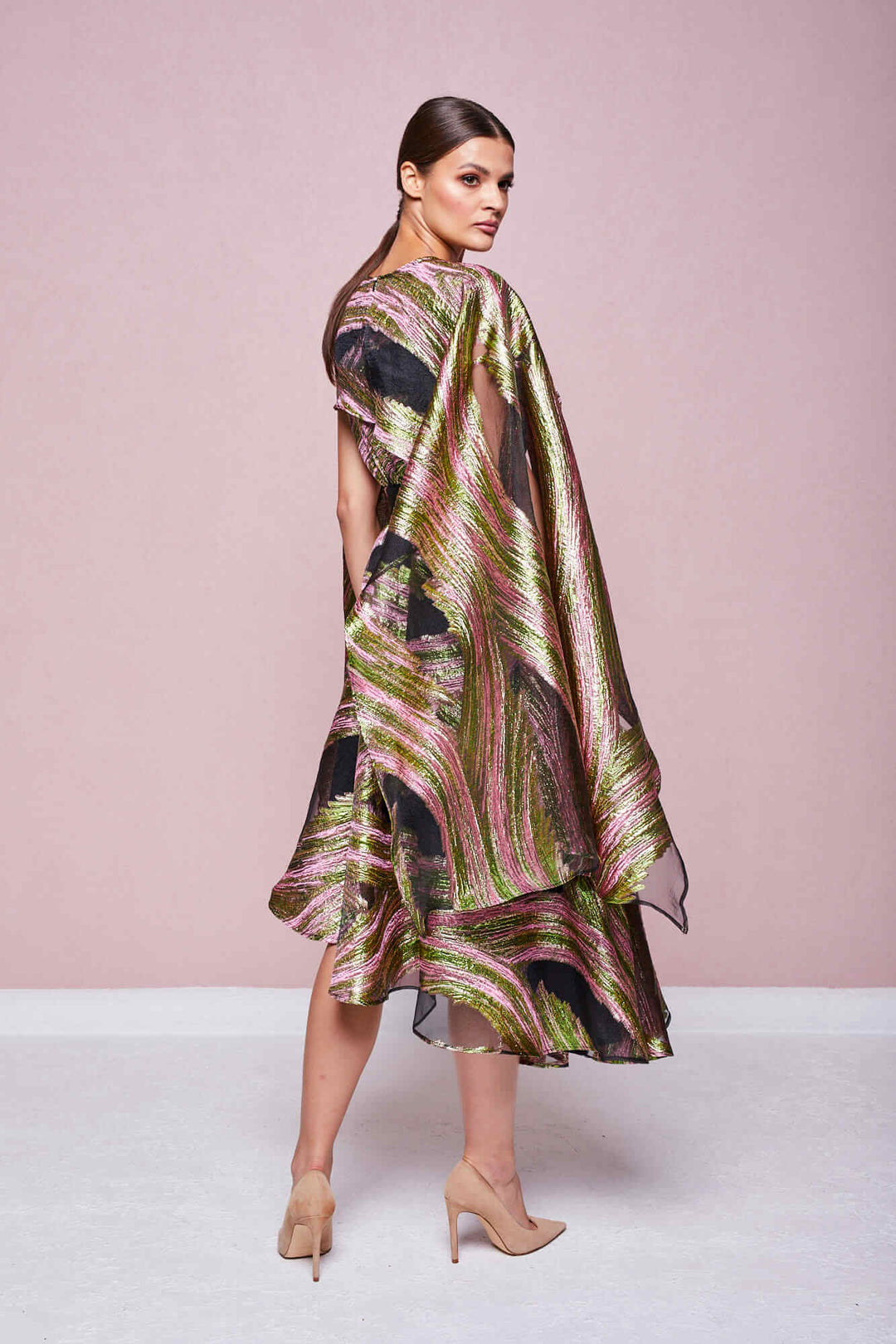 ASYMMETRICAL ONE-SHOULDER DRESS