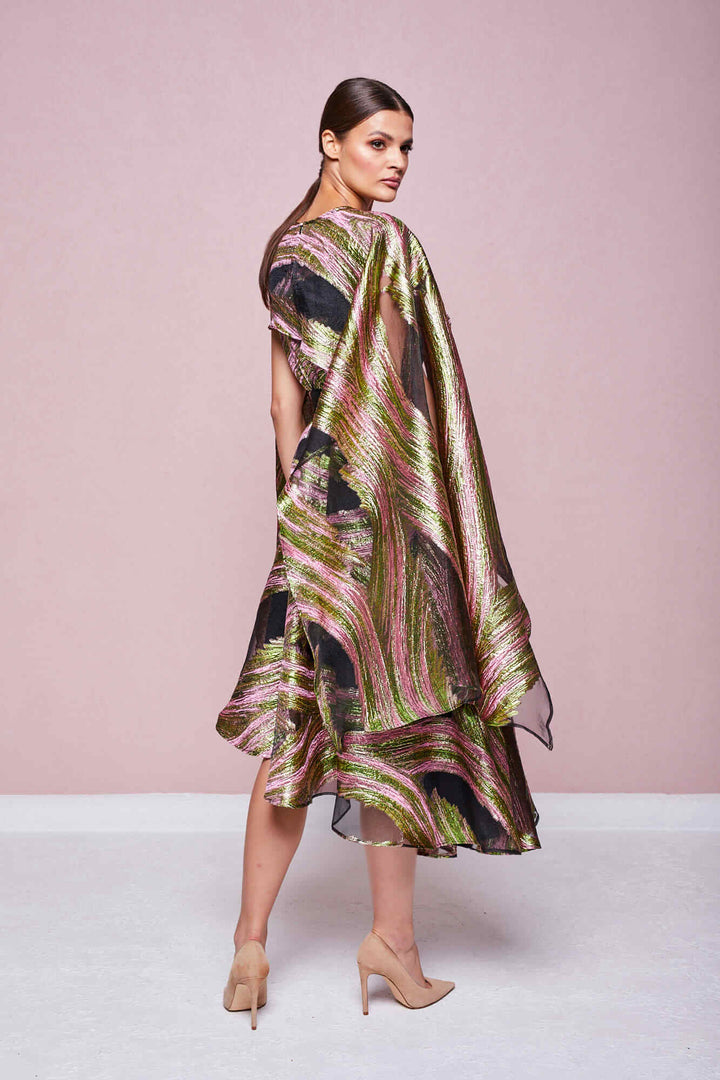 ASYMMETRICAL ONE-SHOULDER DRESS