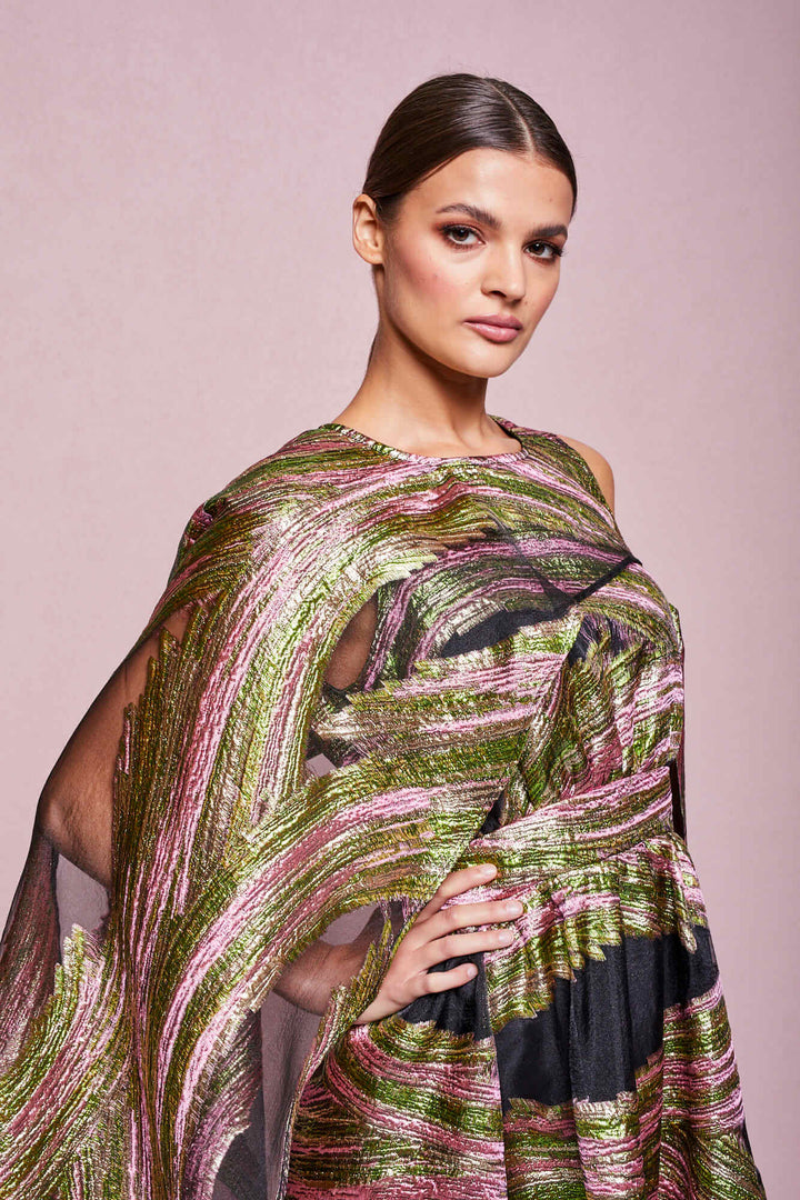 ASYMMETRICAL ONE-SHOULDER DRESS