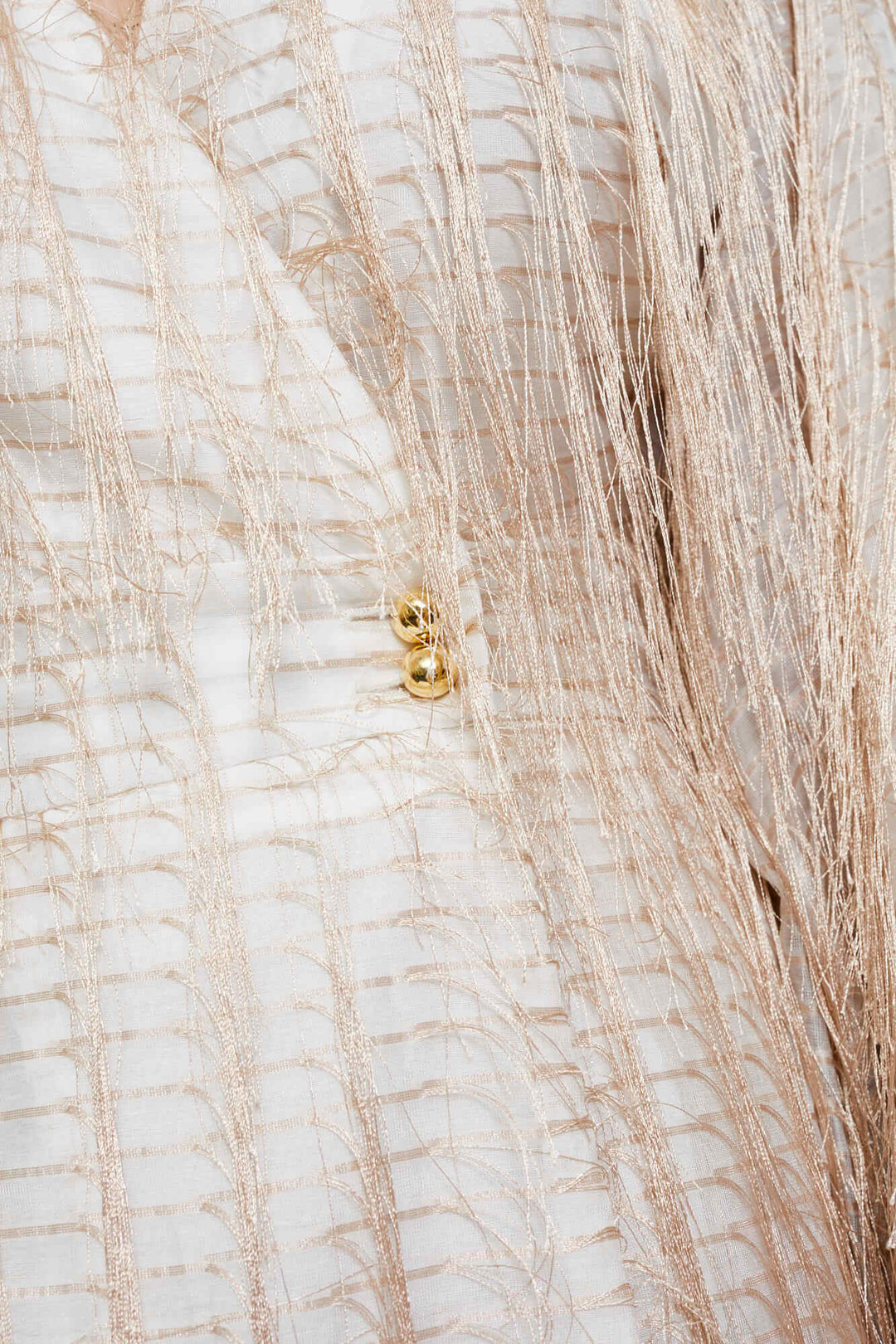 WRAP DRESS WITH FEATHER-TEXTURED FABRIC