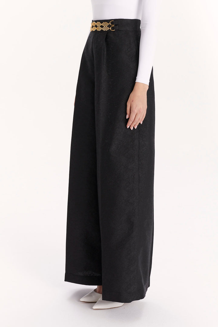 WIDE-LEG TAILORED TROUSERS