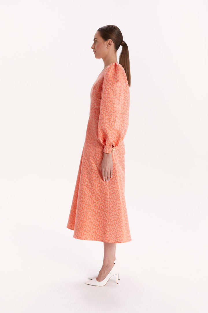 JUMPSUIT WITH AN ASYMMETRICAL NECKLINE AND WIDE LEGS