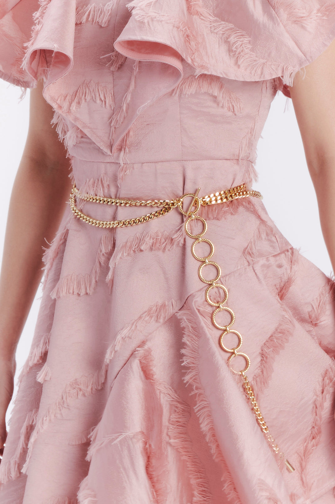 MALIA DRESS WITH FRINGES