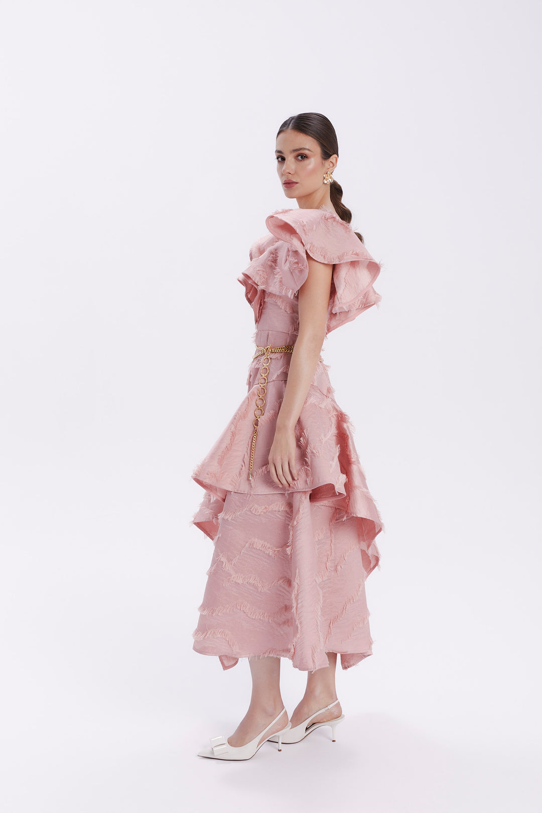 MALIA DRESS WITH FRINGES