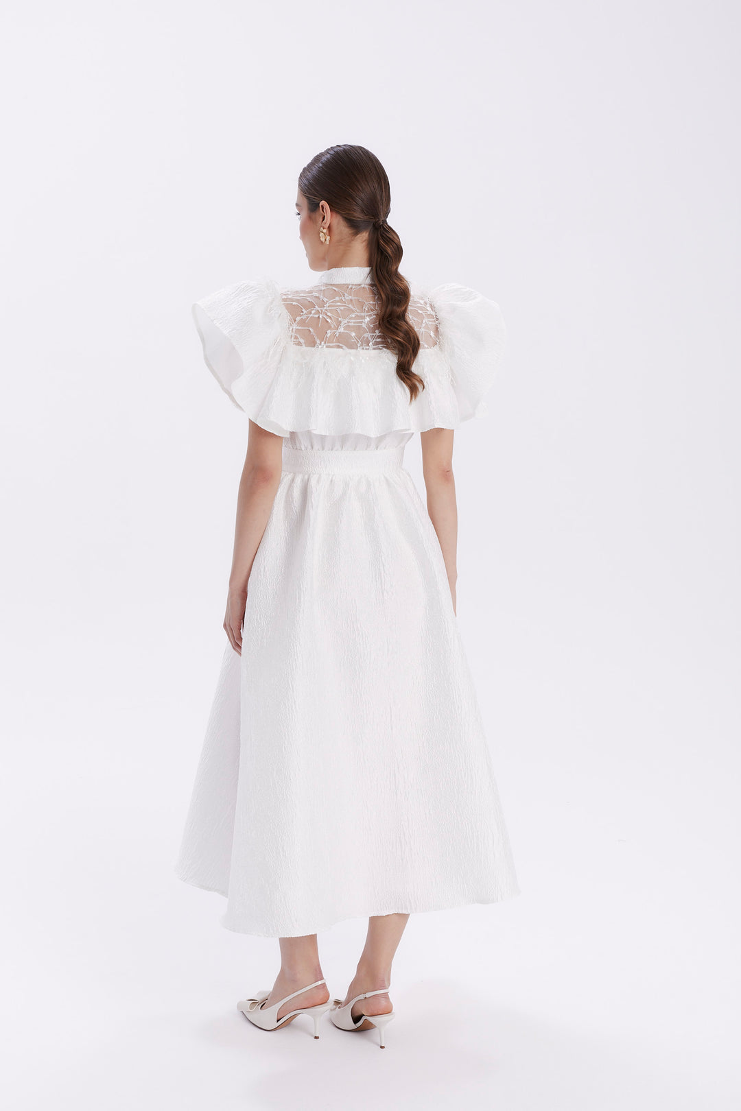 ORIANA ROMANTIC MIDI DRESS
