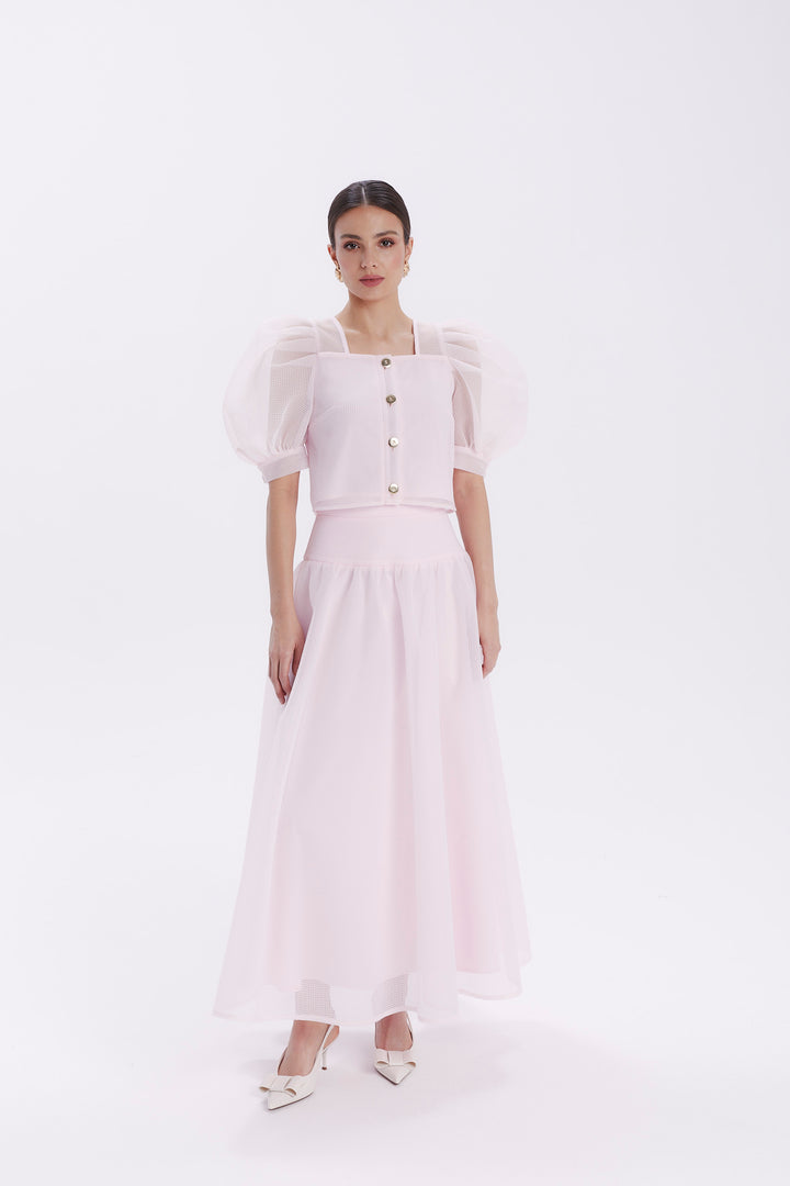 CLARA BLOUSE WITH PUFFY SLEEVES