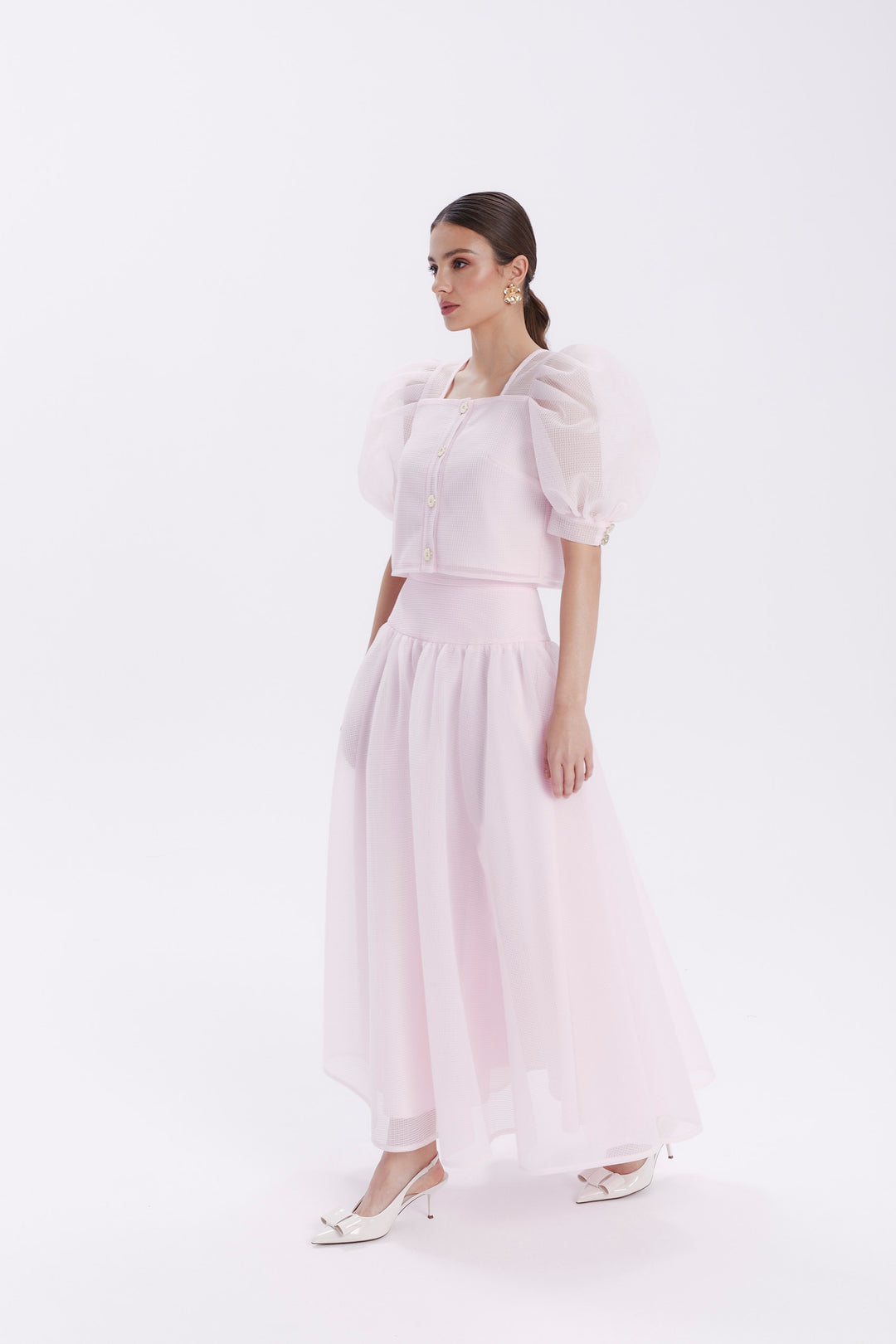 CLARA BLOUSE WITH PUFFY SLEEVES