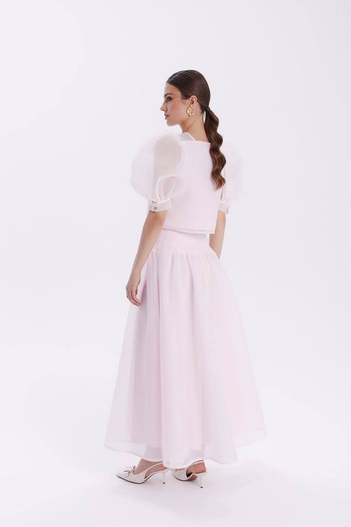 CLARA BLOUSE WITH PUFFY SLEEVES