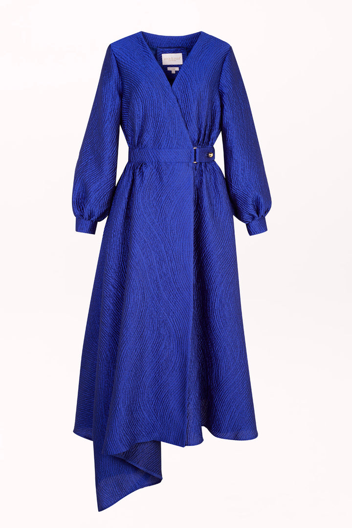 ENVELOPE DRESS WITH LONG SLEEVES