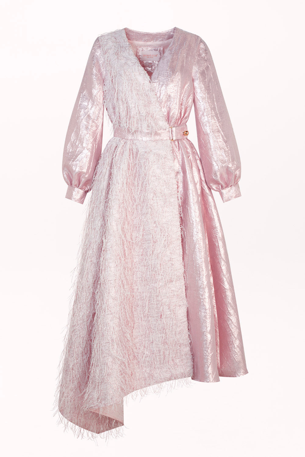 ENVELOPE DRESS WITH LONG SLEEVES