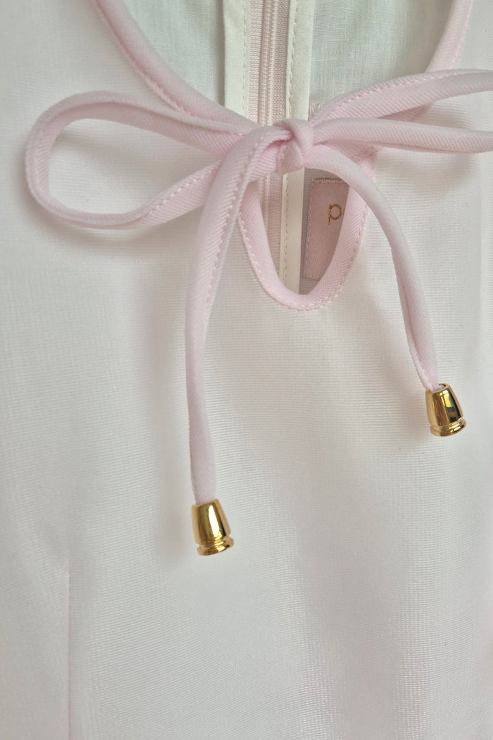 DRESS WITH PUFF SLEEVES