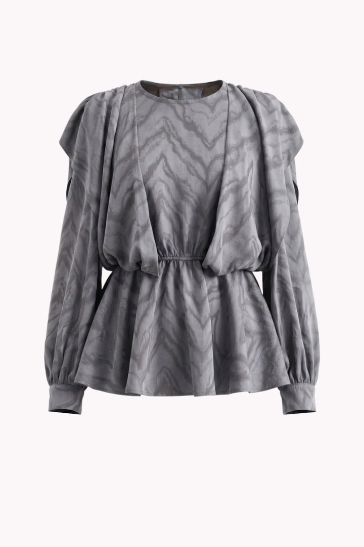 IVY VISCOSE AND LYOCELL BLOUSE