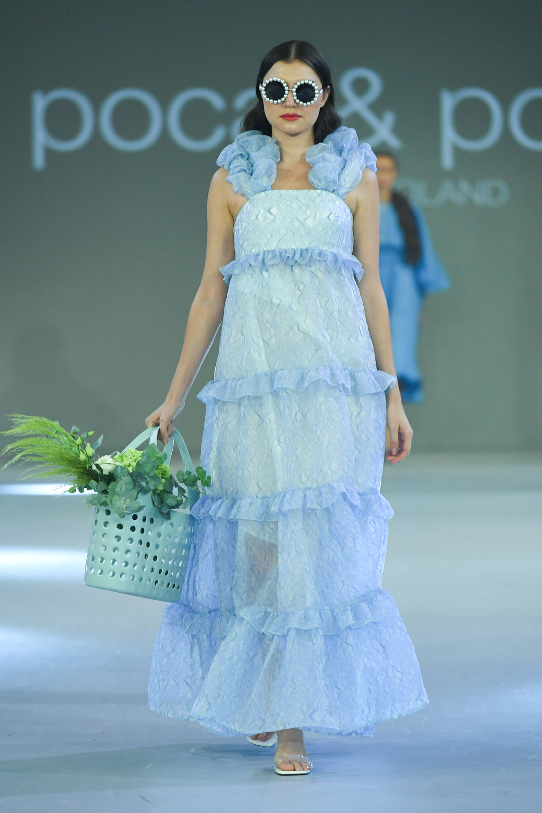 MAXI DRESS WITH RUFFLES