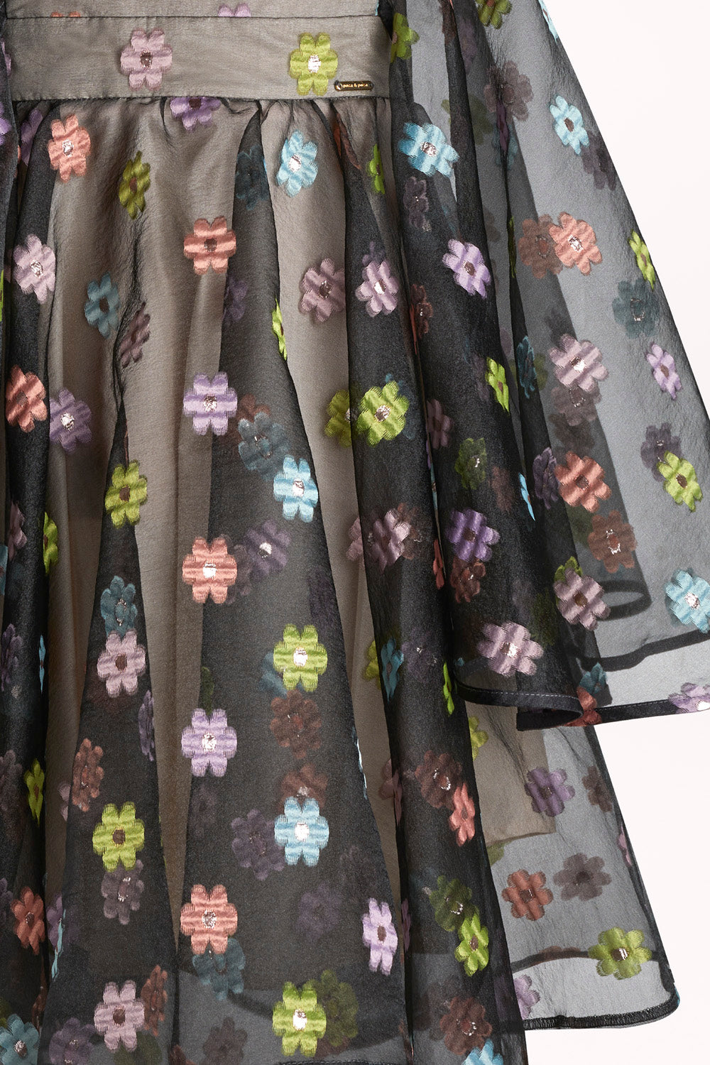DRESS WITH EMBROIDERED FLOWERS