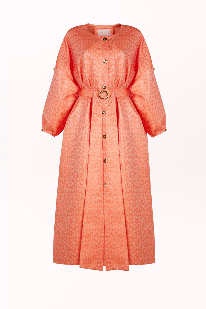 LONG BLOUSE WITH A BELT