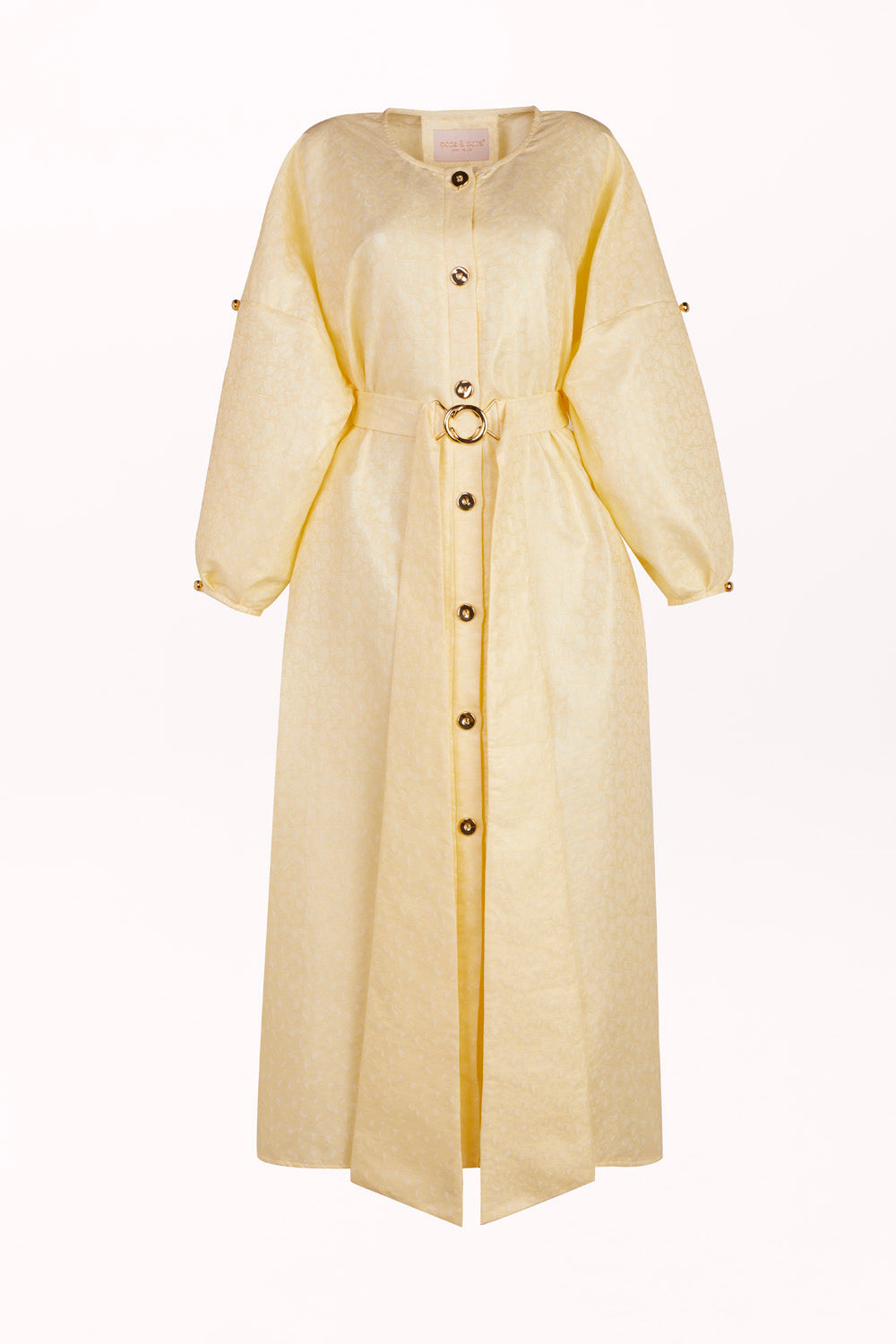 LONG BLOUSE WITH A BELT