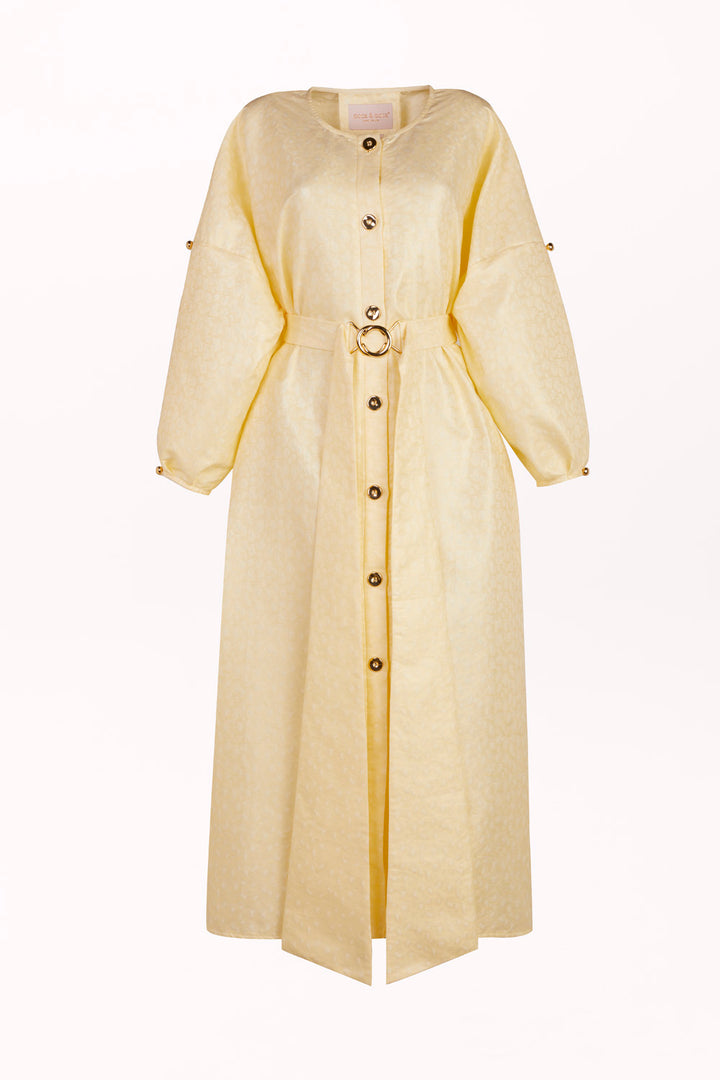 LONG BLOUSE WITH A BELT