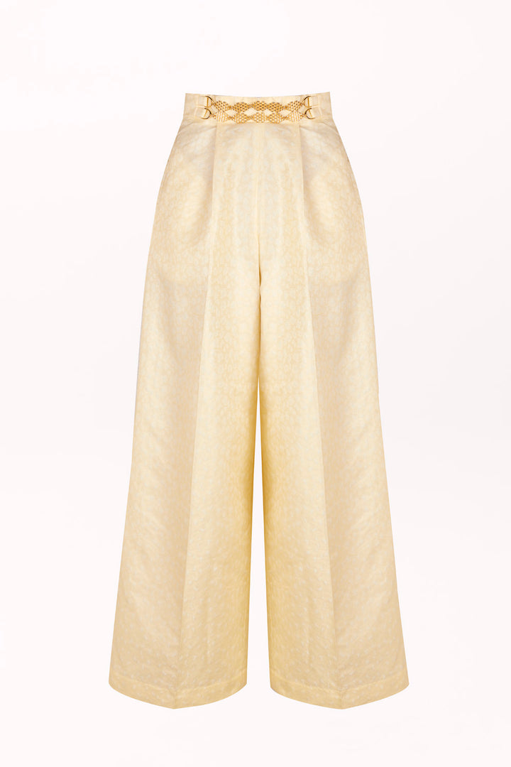 WIDE-LEG TAILORED TROUSERS