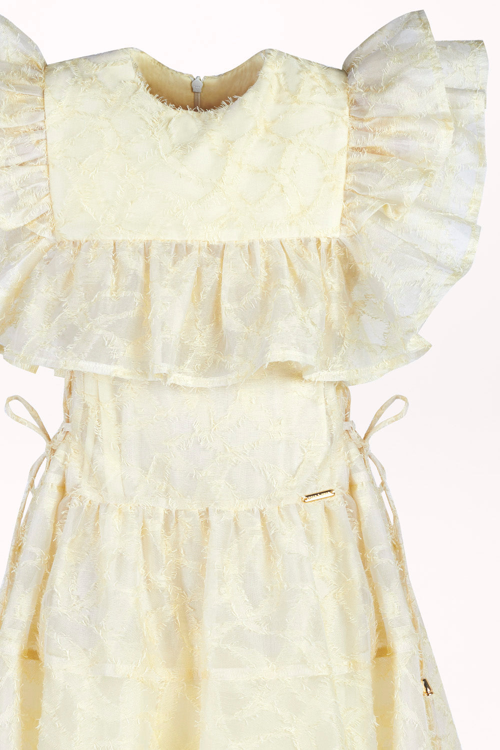 DRESS WITH SIDE LACING