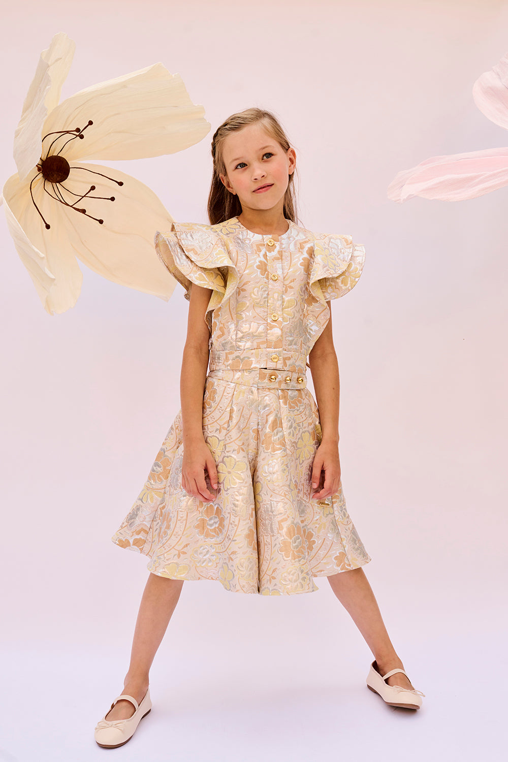 BLOUSE WITH BUTTERFLY SLEEVES