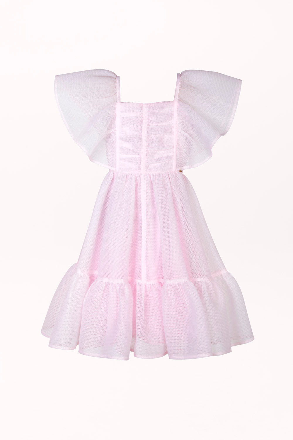 DRESS
WITH RUFFLES