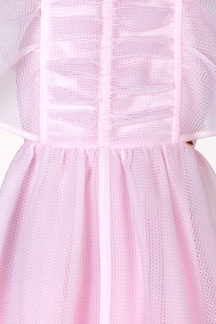 DRESS
WITH RUFFLES