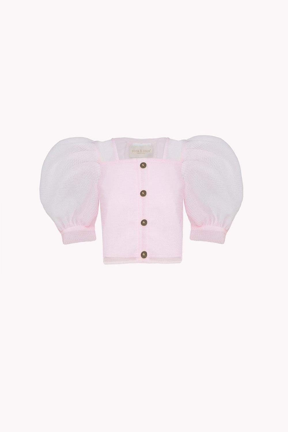 CLARA BLOUSE WITH PUFFY SLEEVES