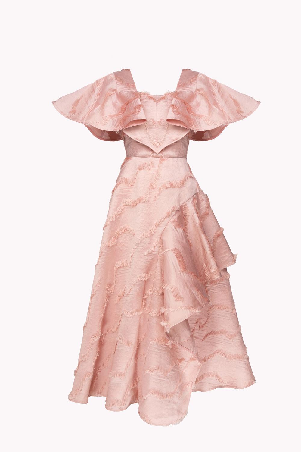 MALIA DRESS WITH FRINGES
